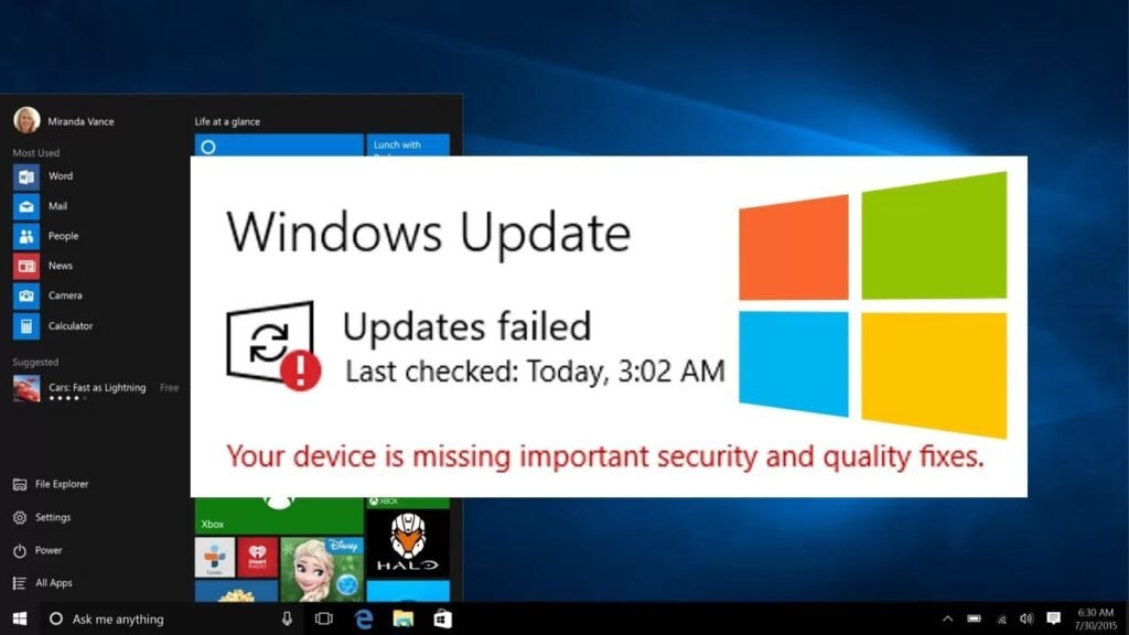 How to fix Windows Update errors in Windows 10