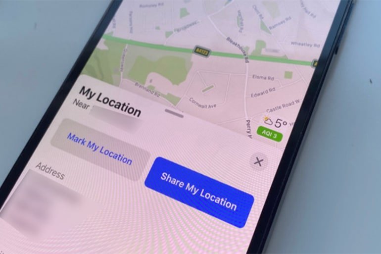 How to share your location in Google Maps on Smartphone